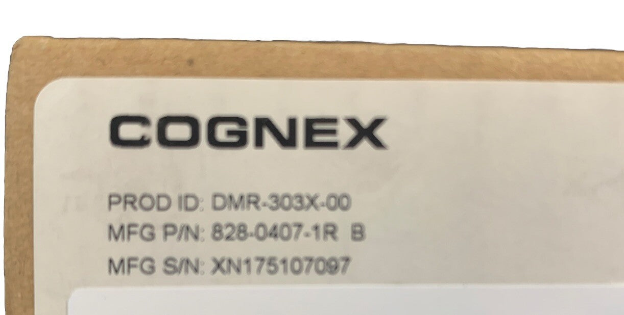 NEW IN BOX COGNEX DMR-303X-00 828-0407-1R B