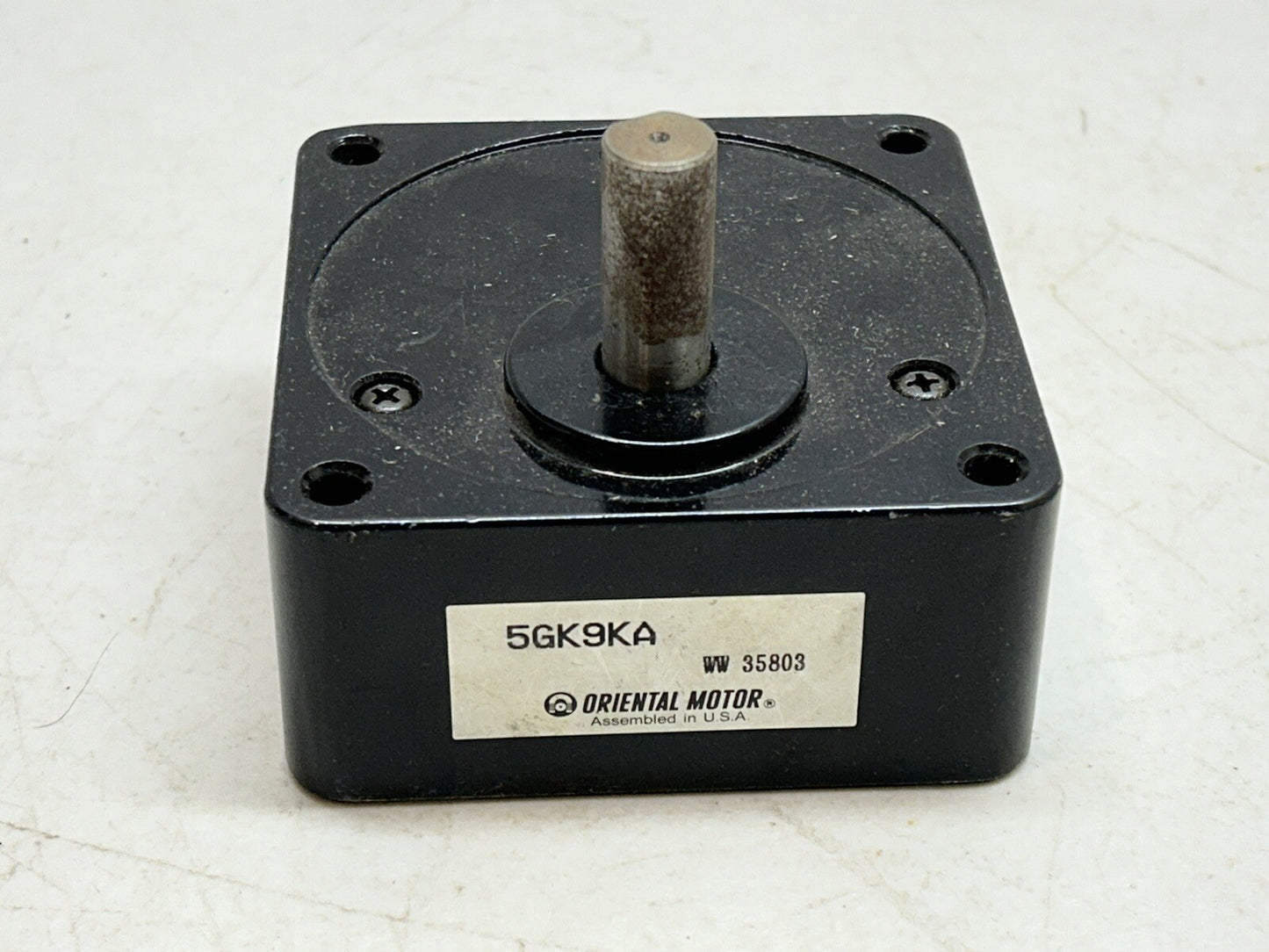 ORIENTAL MOTOR 5GK9KA / GEARHEAD PARALLEL SHAFT RATIO 9:1 OUTPUT SHAFT DIAMETER