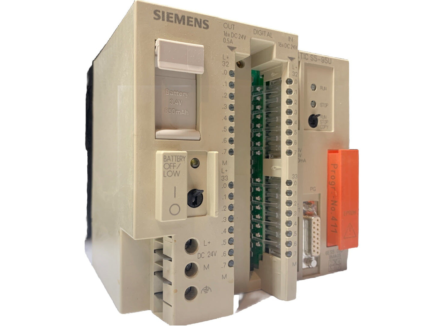 NEW SIEMENS 6ES5095-8MA05 6ES5 095-8MA05 PROGRAMMABLE CONTROLLER