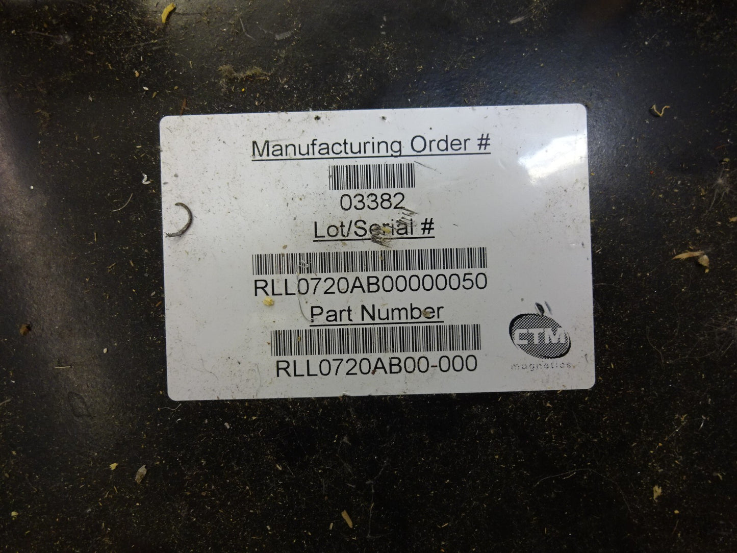 CTM MAGNETICS RLL0720AB00-000 LIQUID COOLED INDUCTOR 3% IMPEDANCE 720AMP 33MH
