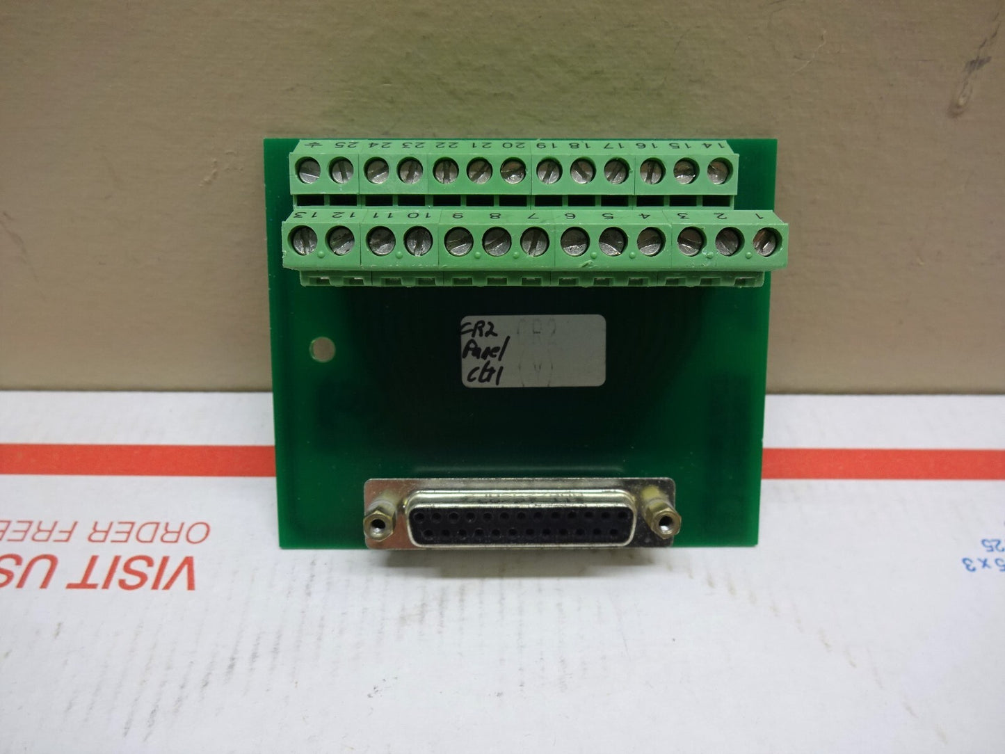 PHOENIX CONTACT FLKM-D25/B / 5546459 REV A / MODULE CONTACTOR NO DIN SUPPORT