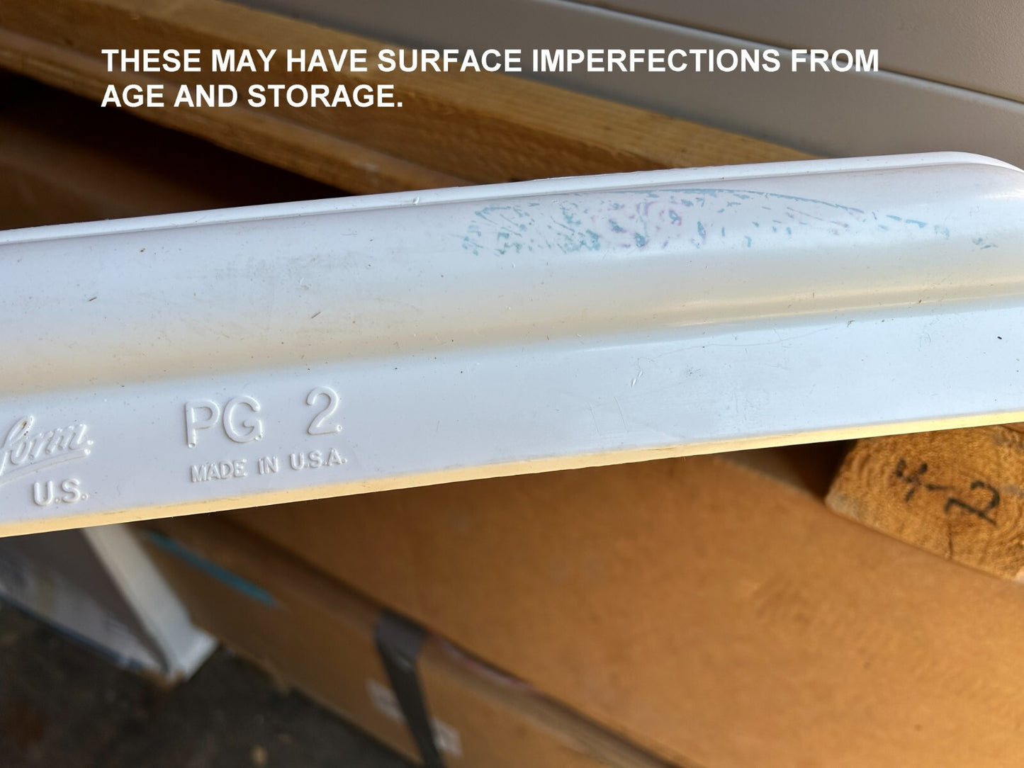 POLYFORM PG-2 POLYGUARD 18 INCHES STRAIGHT WHITE / NOS