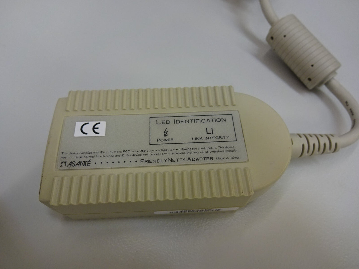 GE Fanuc IC693CMM321-EE Ethernet Interface Module W/ Asante Adapter