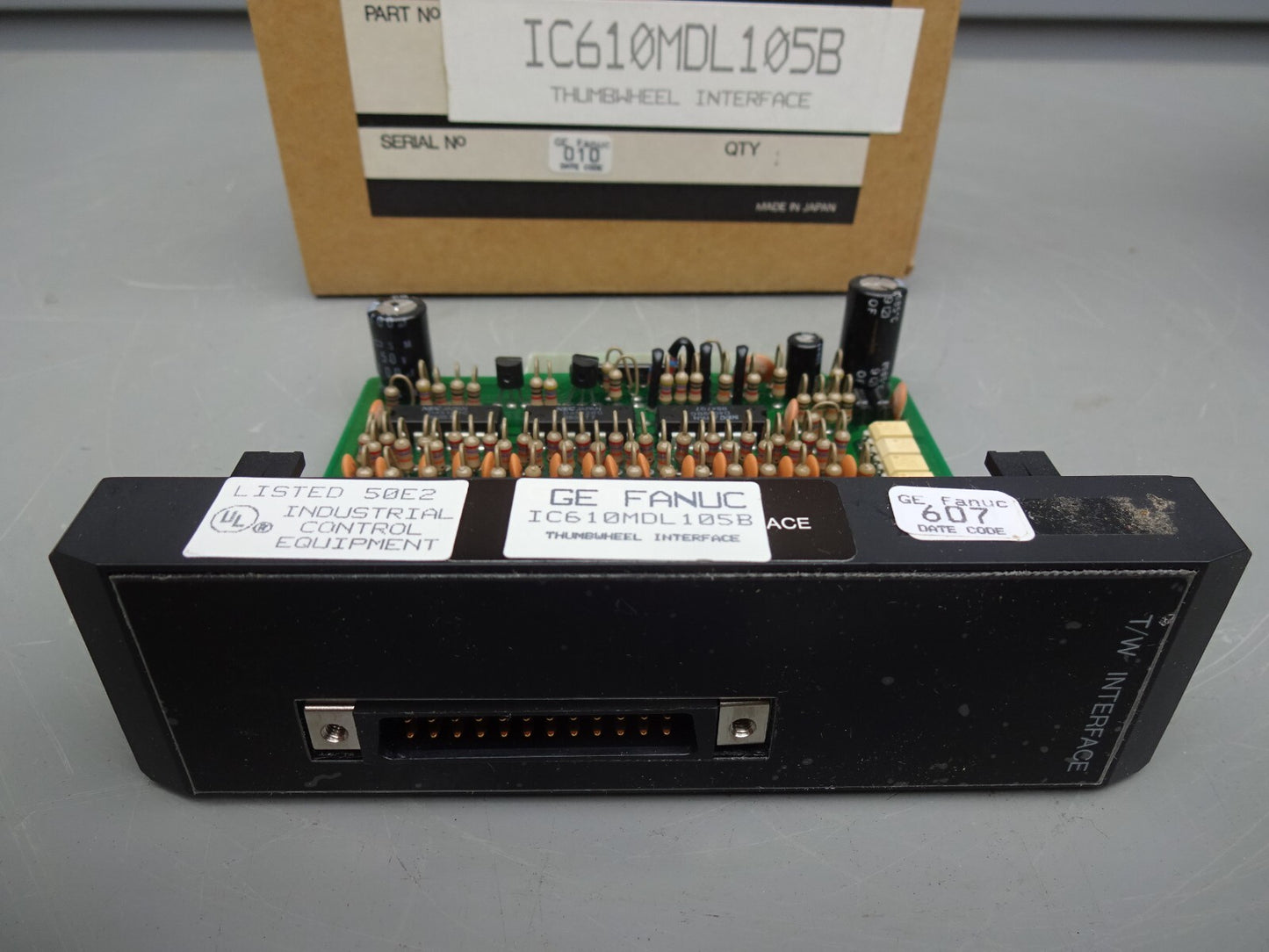 GE FANUC IC610MDL105B / IC610MDL105 / THUMBWHEEL INTERFACE MODULE SERIES ONE NEW