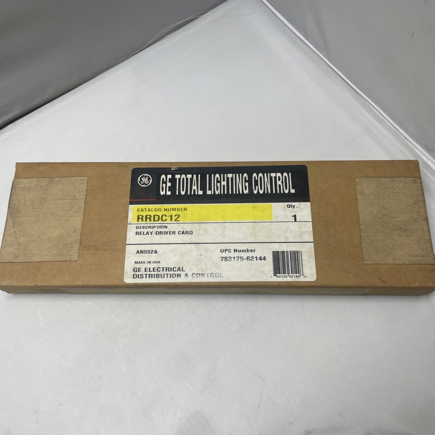 GENERAL ELECTRIC RRDC12 RELAY DRIVER BOARD NEW