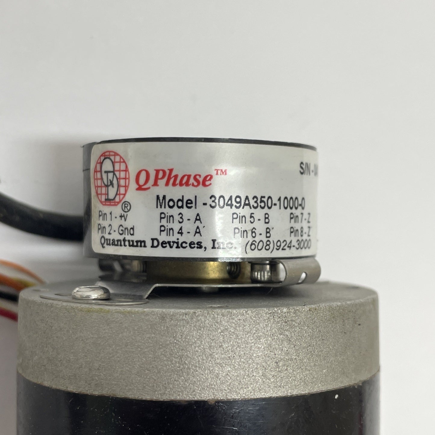 MCG 2392S-ME4731 / 2-Phase Stepper Motor With Integrated Qphase Encoder 1.80