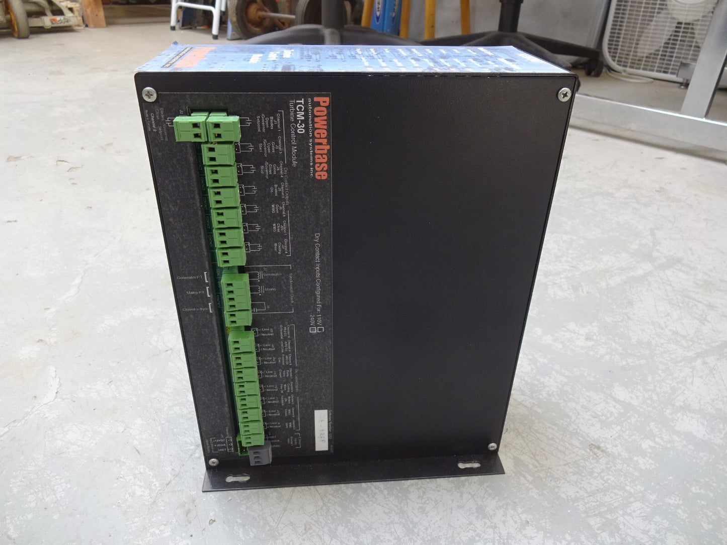 POWERBASE TCM-30 / TURBINE CONTROL MODULE / FOR HYDRO POWER STATIONS