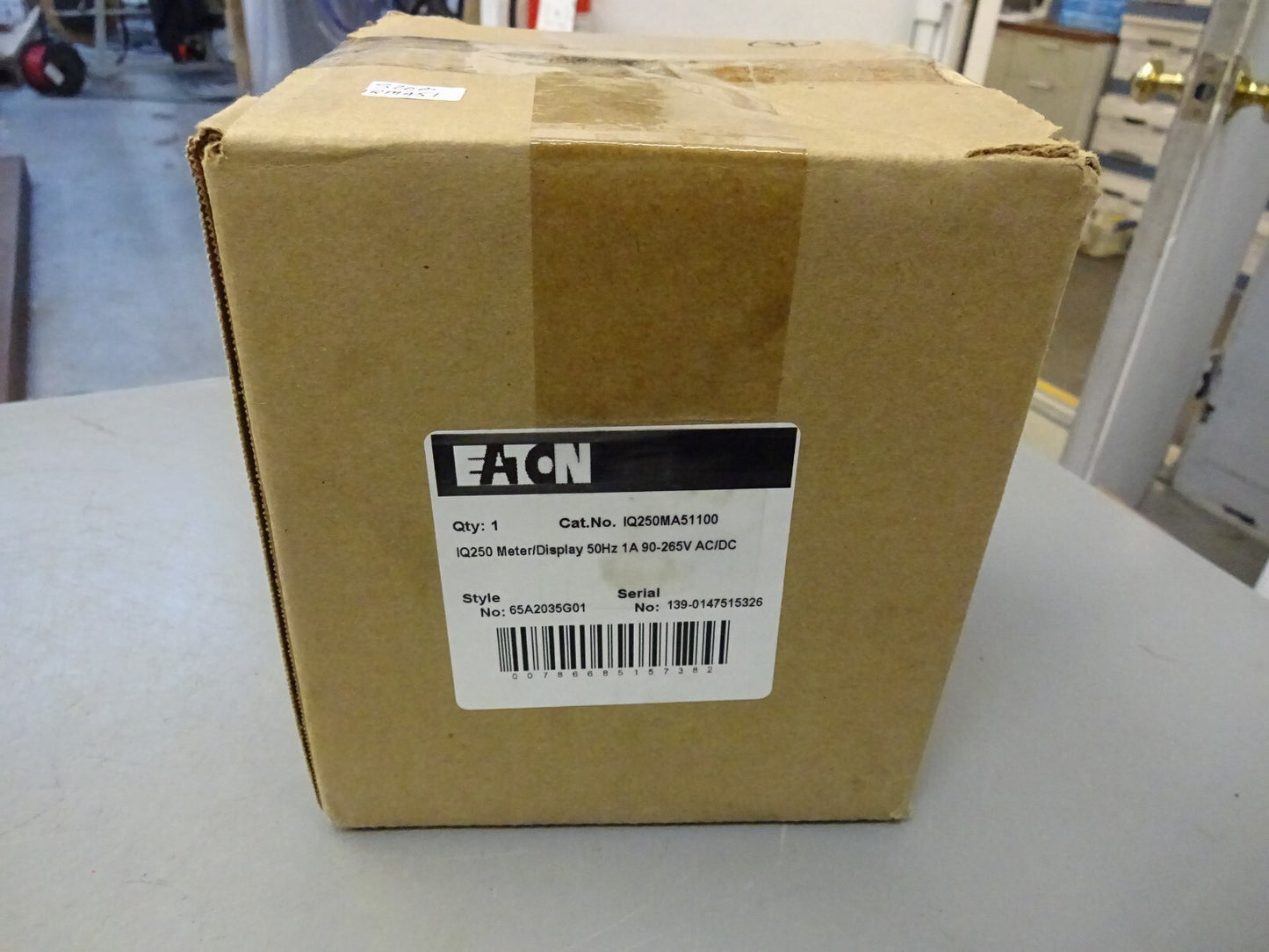 EATON IQ250MA51100 IQ250 METER DISPLAY 65A2035G01 / 1A 90-265V AC/DC 50HZ NEW