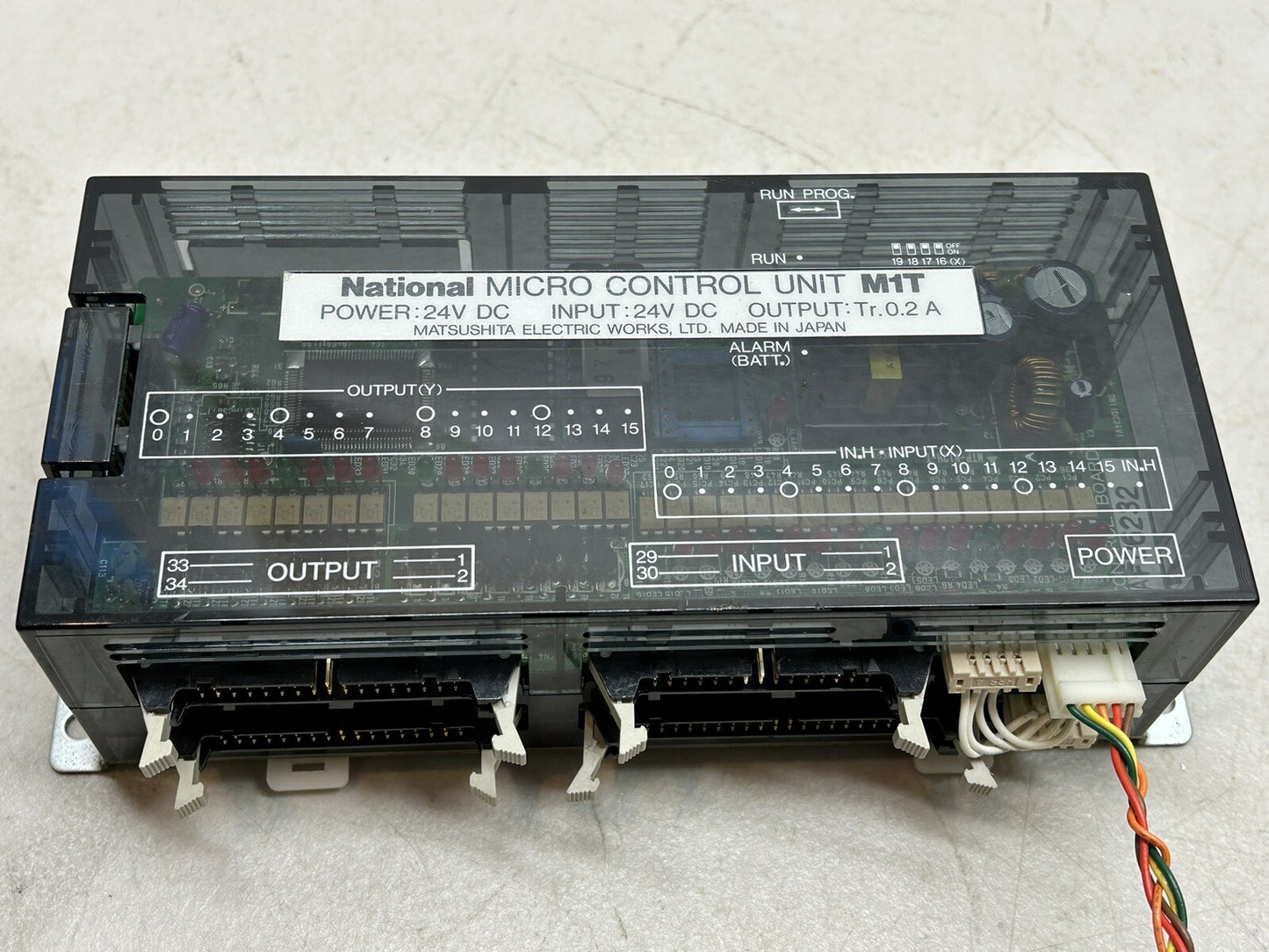 MATSUSHITA NAIS M1T / AFM6112 MICRO CONTROL UNIT 24VDC / USED AS A SAMPLE ONLY