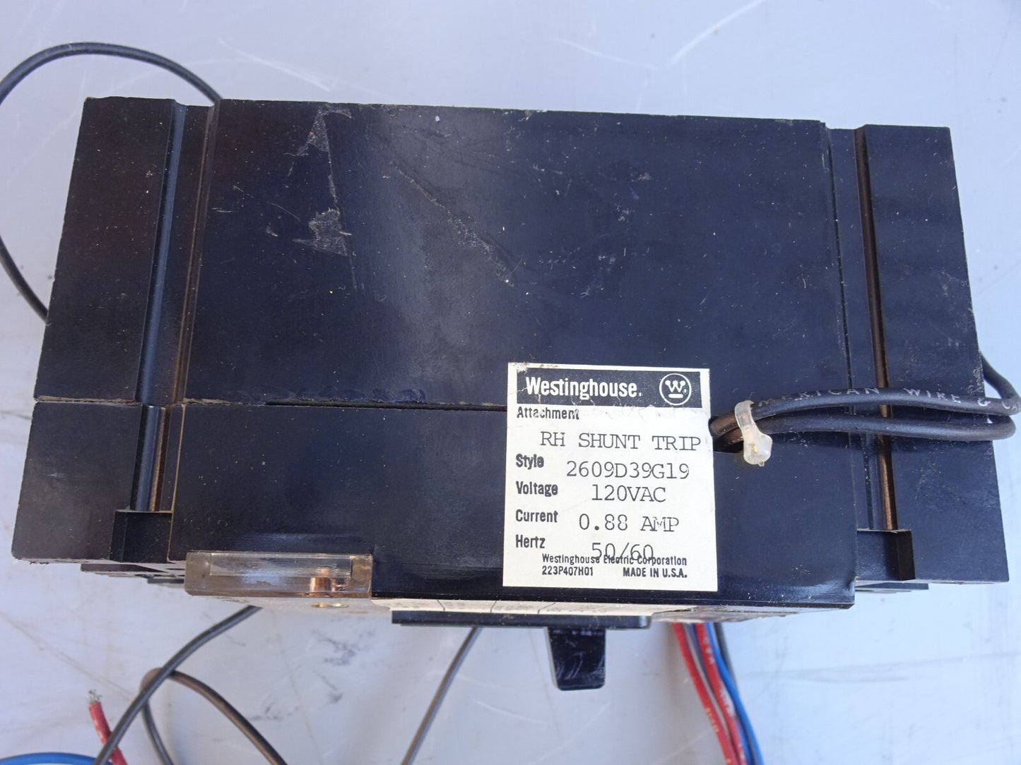 WESTINGHOUSE EB3050S / 3 POLE 50 AMP 240 VOLT CIRCUIT BREAKER STYLE 4991D35G08