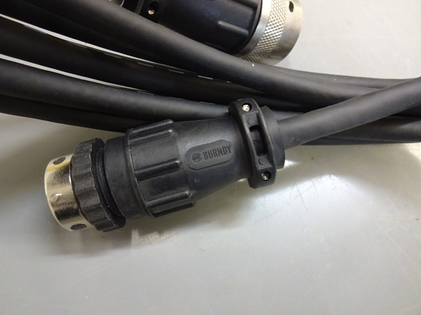 NISSEI HIFLON E56198-V AWM 2568 VW-1105C 600V 4 PIN AND 11 PIN CABLE / LOT OF 2