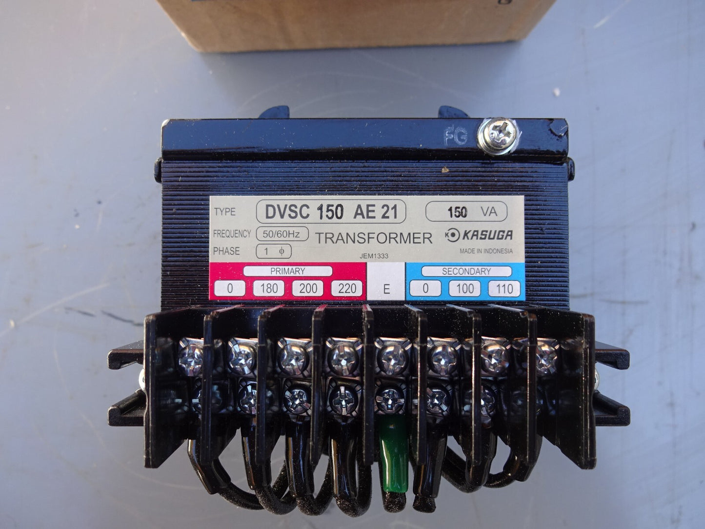 KASUGA DVSC 150 AE 21 / AE21 / TRANSFORMER 150VA/ 50/60HZ / NEW WITH BOX