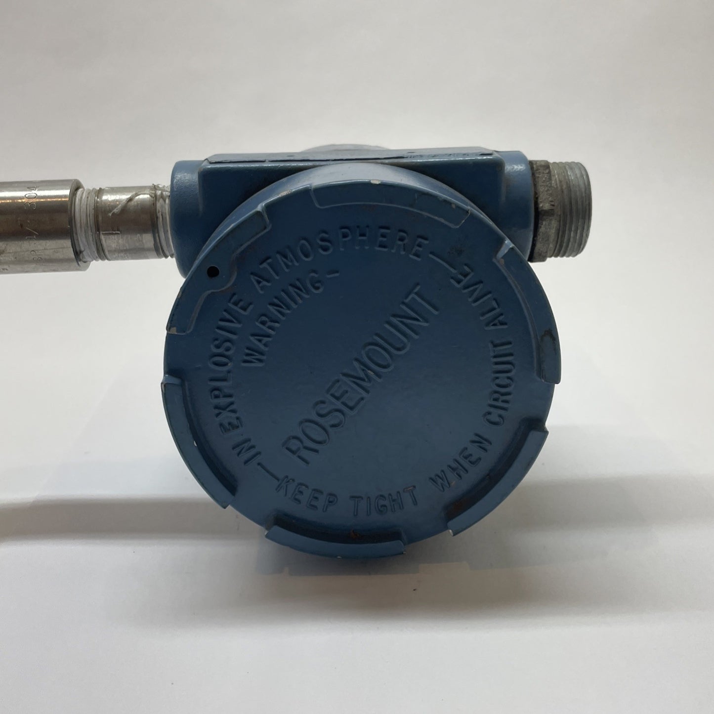 Rosemount Model 444RL2D1A2NA RTD Temp Transmitter Span 70/210 °C