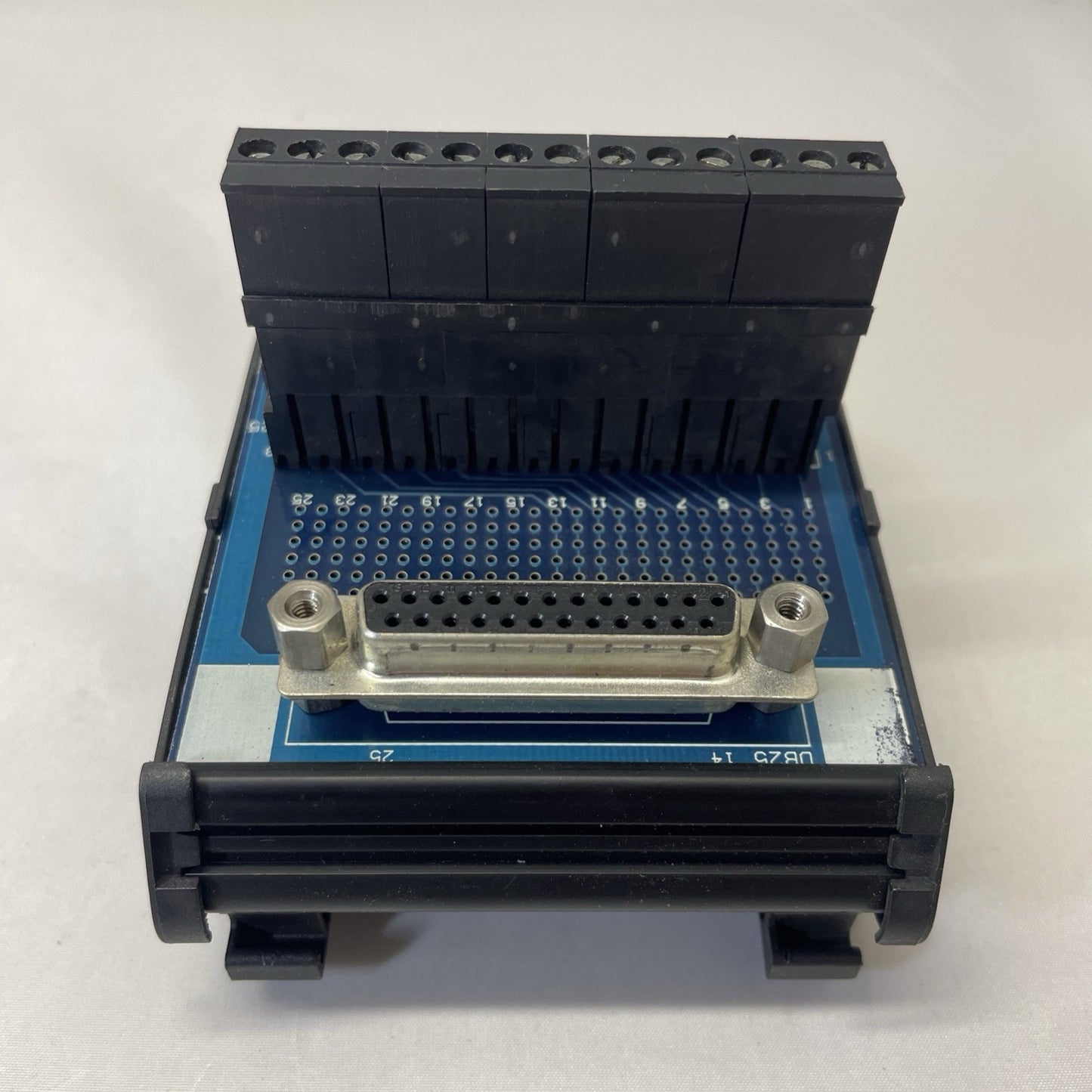 XDS25F DB25 Female Breakout Board with a 25 Pin D-Sub Connector