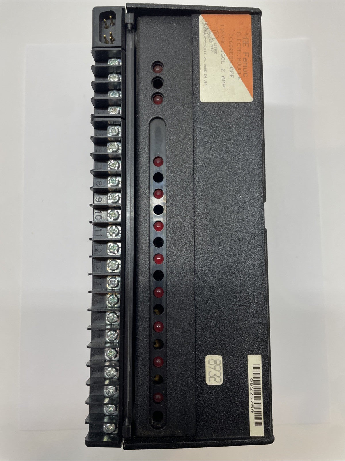 GE FANUC IC660EBS100 / IC660EBS100E GENIUS BLOCK I/O + TERM. MODULE