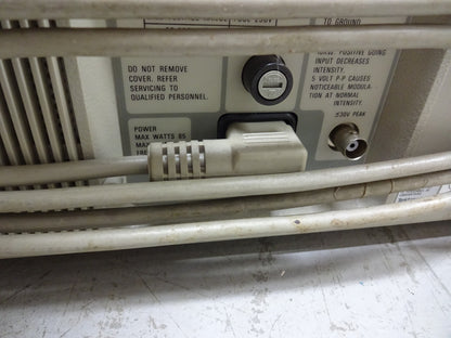 TEKTRONIX 2221 DIGITAL STORAGE OSCILLOSCOPE TWO CHANNEL 60 MHZ