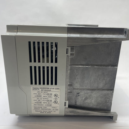 NAIS VF-8F BFV80222F AC Inverter 2.2kW 200V 3-Phase Matsushita Panasonic
