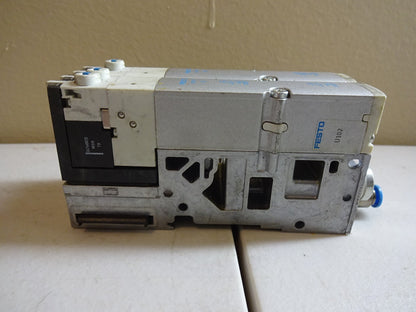 FESTO VMPA2-FB-EMS-4 WITH 537957 K / 537952 M / AND 538000 SUB BASE MANIFOLD