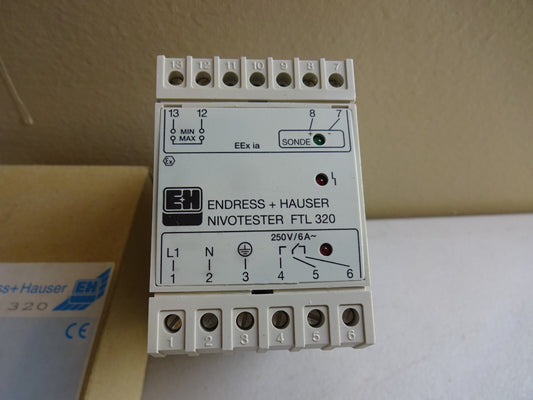 ENDRESS & HAUSER FTL320-01B1 / FTL 320 01B1 RELAY 90-140V 50/60HZ / NEW WITH BOX
