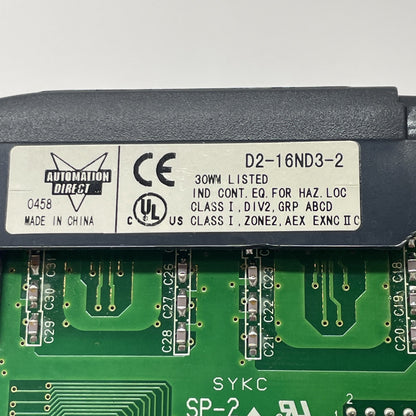 AutomationDirect  D2-16ND3-2  16-Point 24 VDC Discrete Input Module