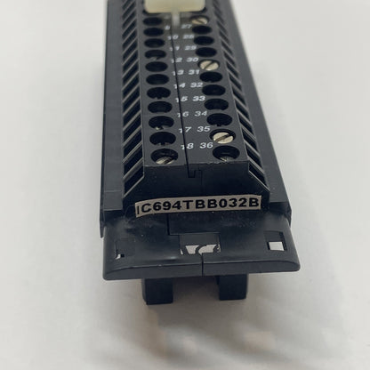 GE Fanuc IC694TBB032B Box-Style High Density Terminal Block (36-Pin)