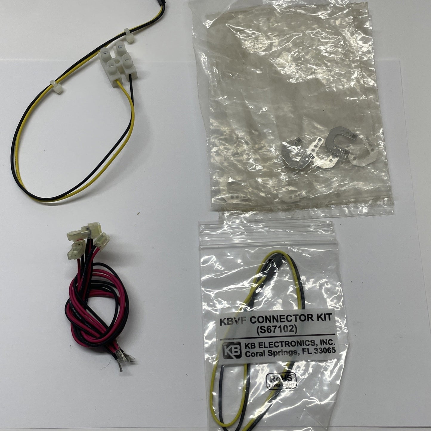 KB Electronics KBVF Hardware Bag F36931  LOT / EXTRA - SEE PHOTOS