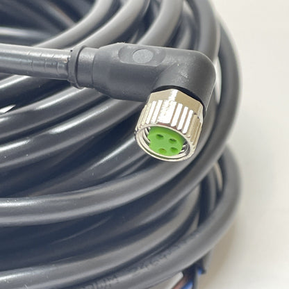 Automation Direct CD08-0W-100-C1 M8 Right-Angle Female 4-Pole Sensor Cable