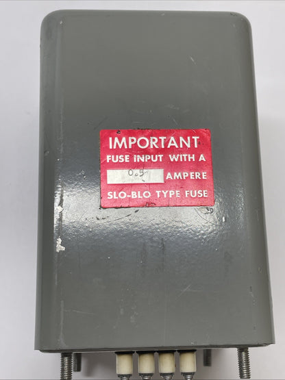 TECHNIPOWER NP-31.5-0.750 / INPUT 105-125VAC / POWER SUPPLY 400HZ / 31.5 VDC