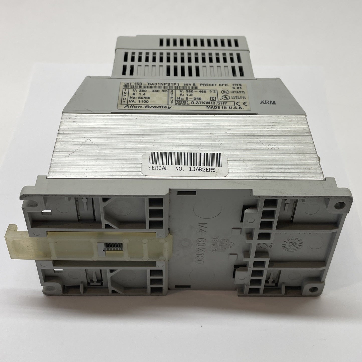 Allen-Bradley 160-BA01NPS1P1 AC Variable Speed Drive Controller 0.5 HP 1.2 A