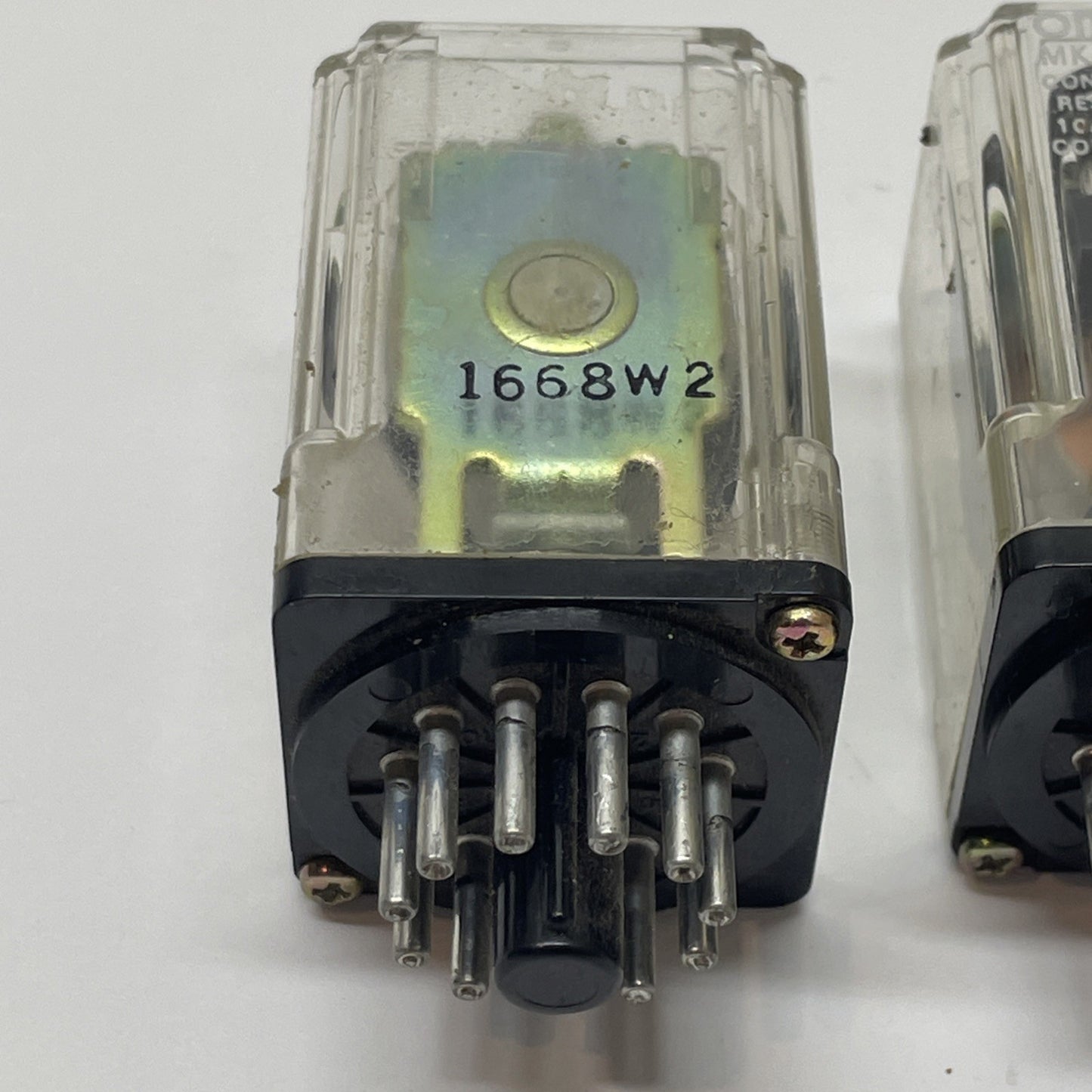 (LOT OF 3) OMRON  MK3EP-UA-DC110  Plug-in General Purpose Relay 110 VDC 10 A