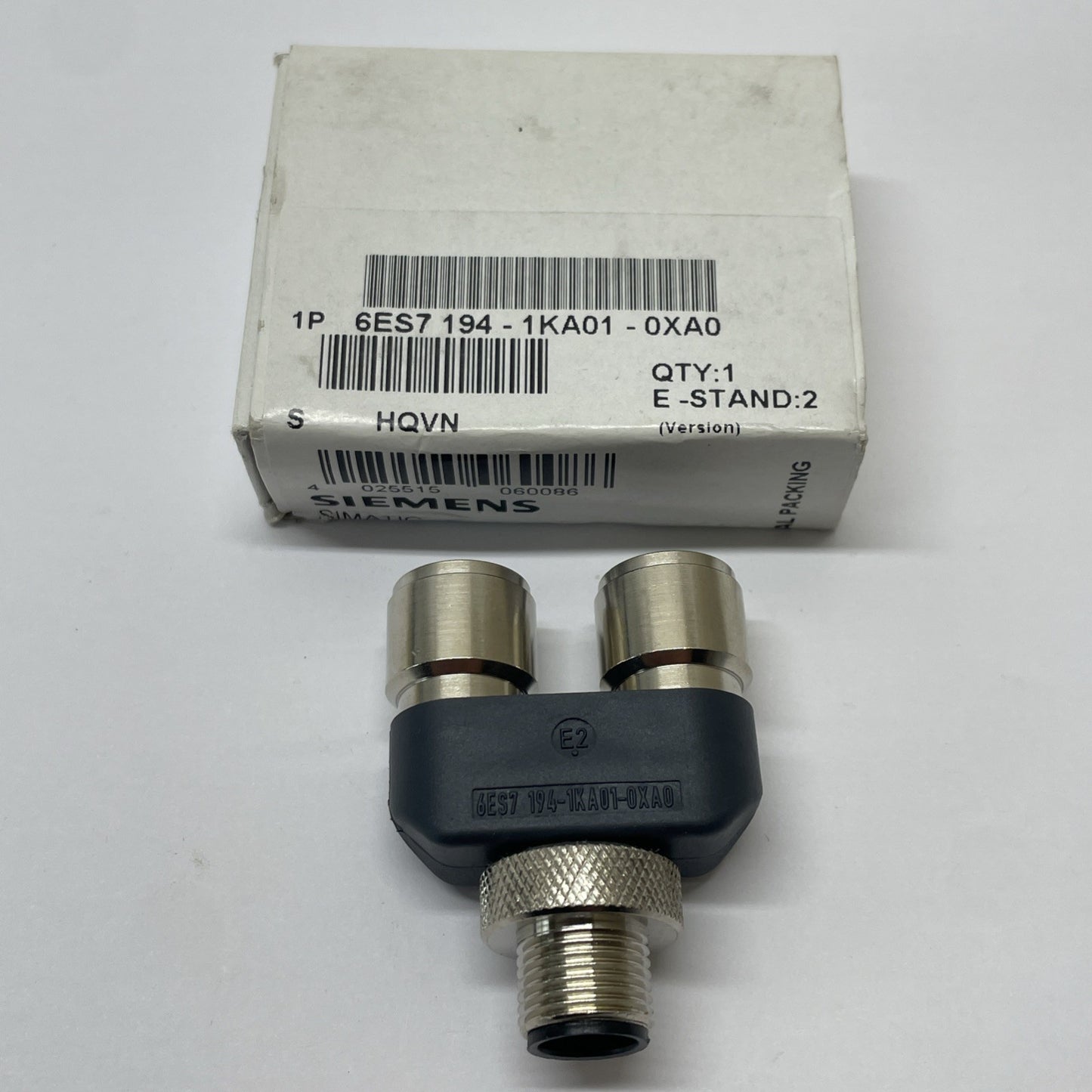 Siemens 6ES7 194-1KA01-0XA0 Y-Connector 5-pole M12 ET 200