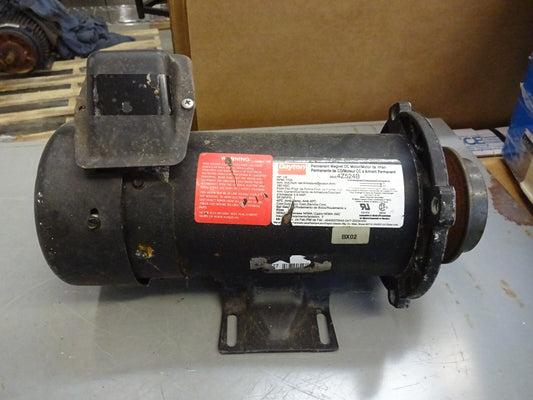 DAYTON 4Z524B / PERMANENT MAGNET DC MOTOR / 1/2HP / 1725RPM / 190VDC