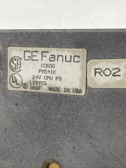 GE FANUC IC600PM541K Power Supply Module 24 VDC Series Six