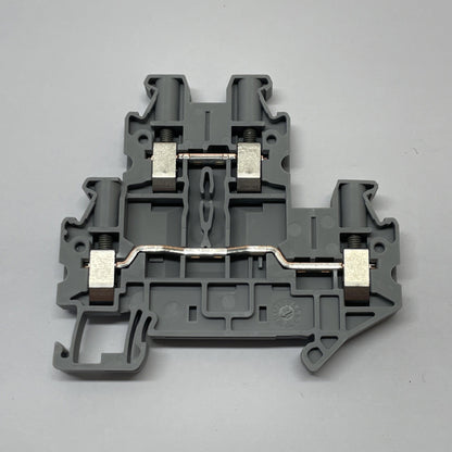 (LOT OF 6) NEW PHOENIX CONTACT UTTB 4 Double-Level Terminal Block 30A 800V 4 mm²