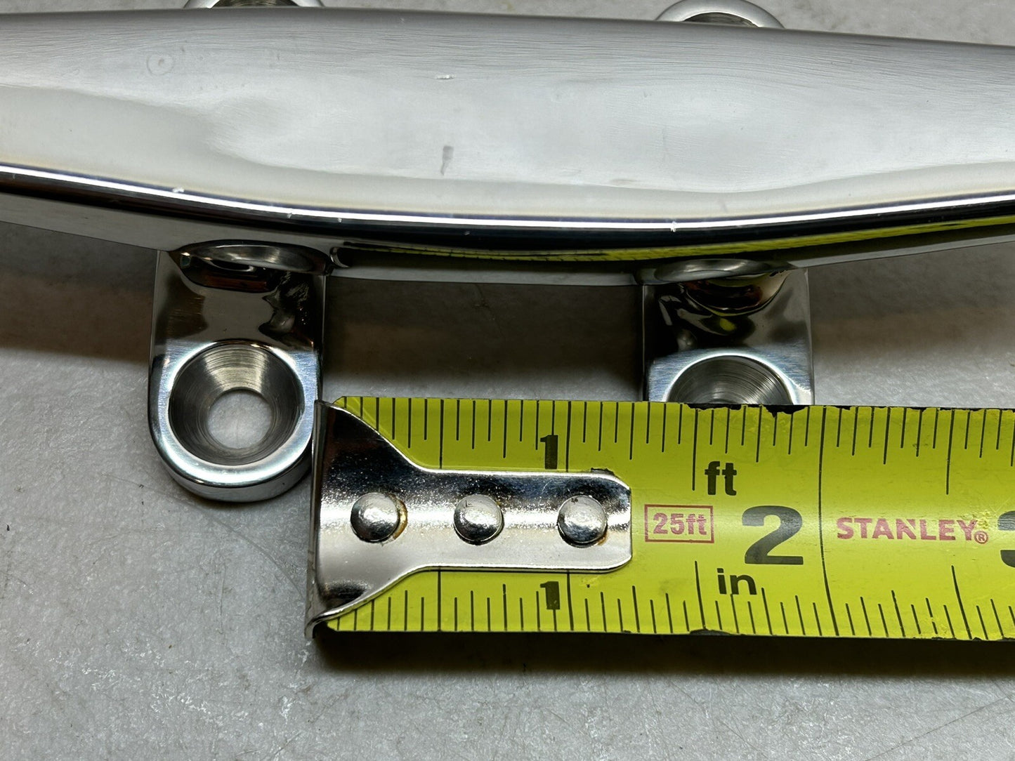 SEA DOG 041906-1 HEAVY DUTY STAINLESS STEEL 5.5" LOW SILHOUETTE OPEN BASE CLEAT