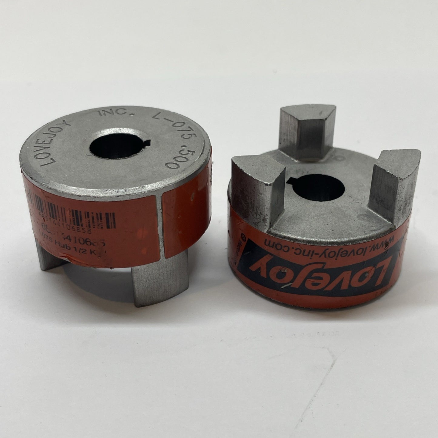 (LOT OF 2) Lovejoy L-075 .5000 Coupling Hub 68514410685 1/2 KW