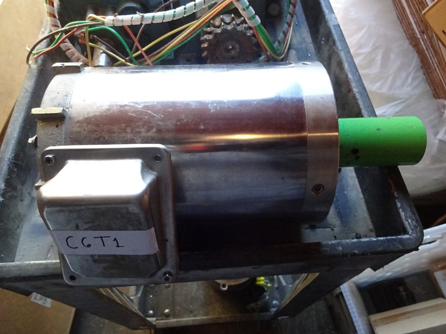 WASHGUARD C6T17FC177 / SERVO MOTOR 3PHASE 1/.75HP 460VAC 50/60HZ 1740RPM