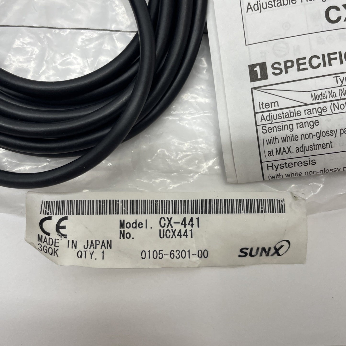 1pcs New SUNX CX-441 Photoelectricity Sensor SUNX CX441 (USA FAST SHIPPING)