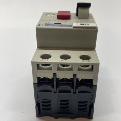 Telemecanique GV2-M04 Manual Motor Overload Relay 0.4-0.63 Amp