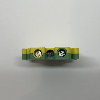 (LOT OF 4) PHOENIX USLKG6N Ground Terminal 2 Connections IEC60947-7-7