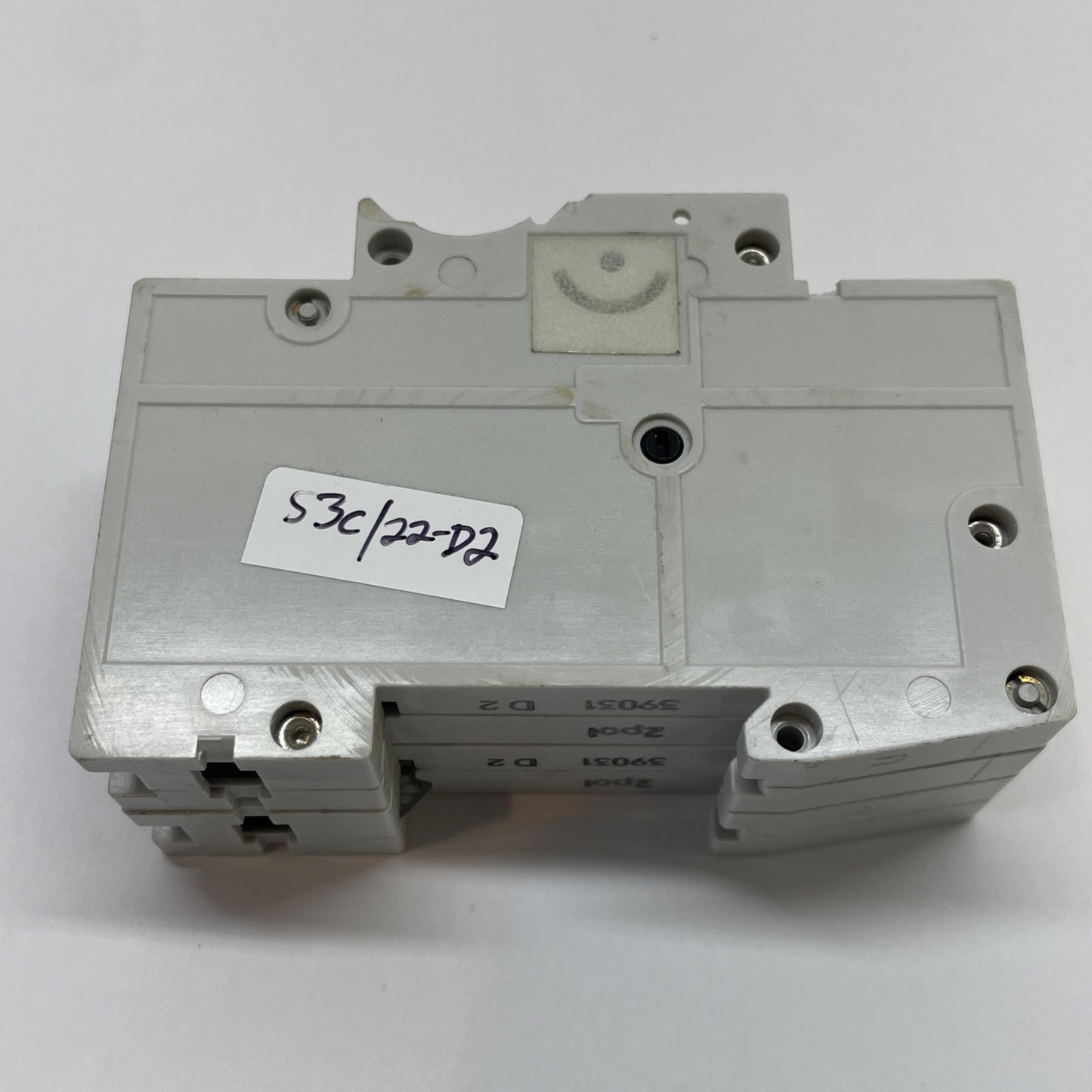 SIEMENS 5SX22-D2 2A D-Curve 2-Pole Circuit Breaker DIN Rail 5SX22D2