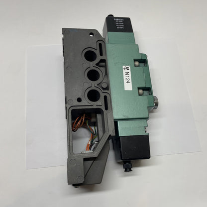 NUMATICS IS05599/11, SOLENOID VALVE  110-120VAC .06A 124BB415LP15G30 (150psi)