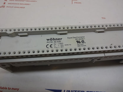 Wöhner 32430 Busbar Adapter 690V 25A