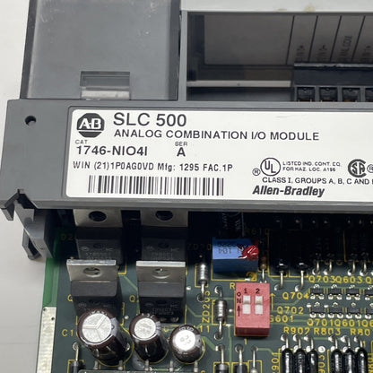 Allen Bradley SLC 500, 1746-NIO41 Ser. A  Analog Combination I/O Module