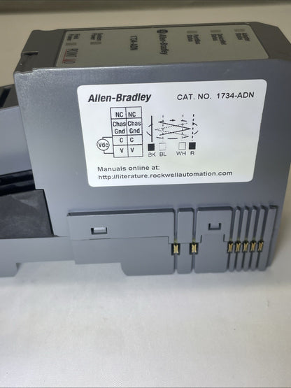Allen Bradley 1734-ADN Ser. B DeviceNet Point I/O Part No.92427071