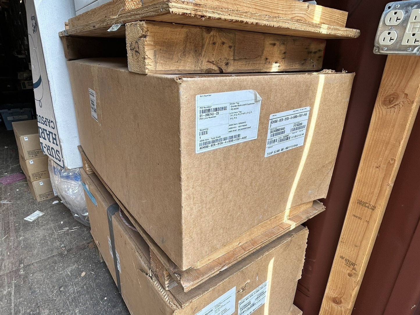 (USA SELLER) ABB ACH550-BCR-012A-4 / ACH550-BCR-012A-4+B055+F267+K452 AC DRIVE