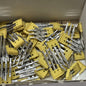 Lot of 59 Allen Bradley 1492-CJL4-3 Screwless 3-Pole Plug-In Center Jumpers 4mm