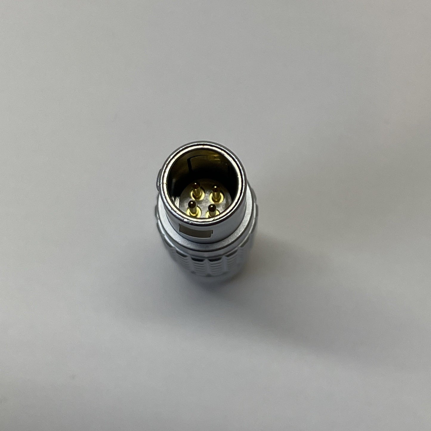 LEMO FGG.1B.304.CYCD52 4-Pos Circular Plug Crimp Male 1B Series