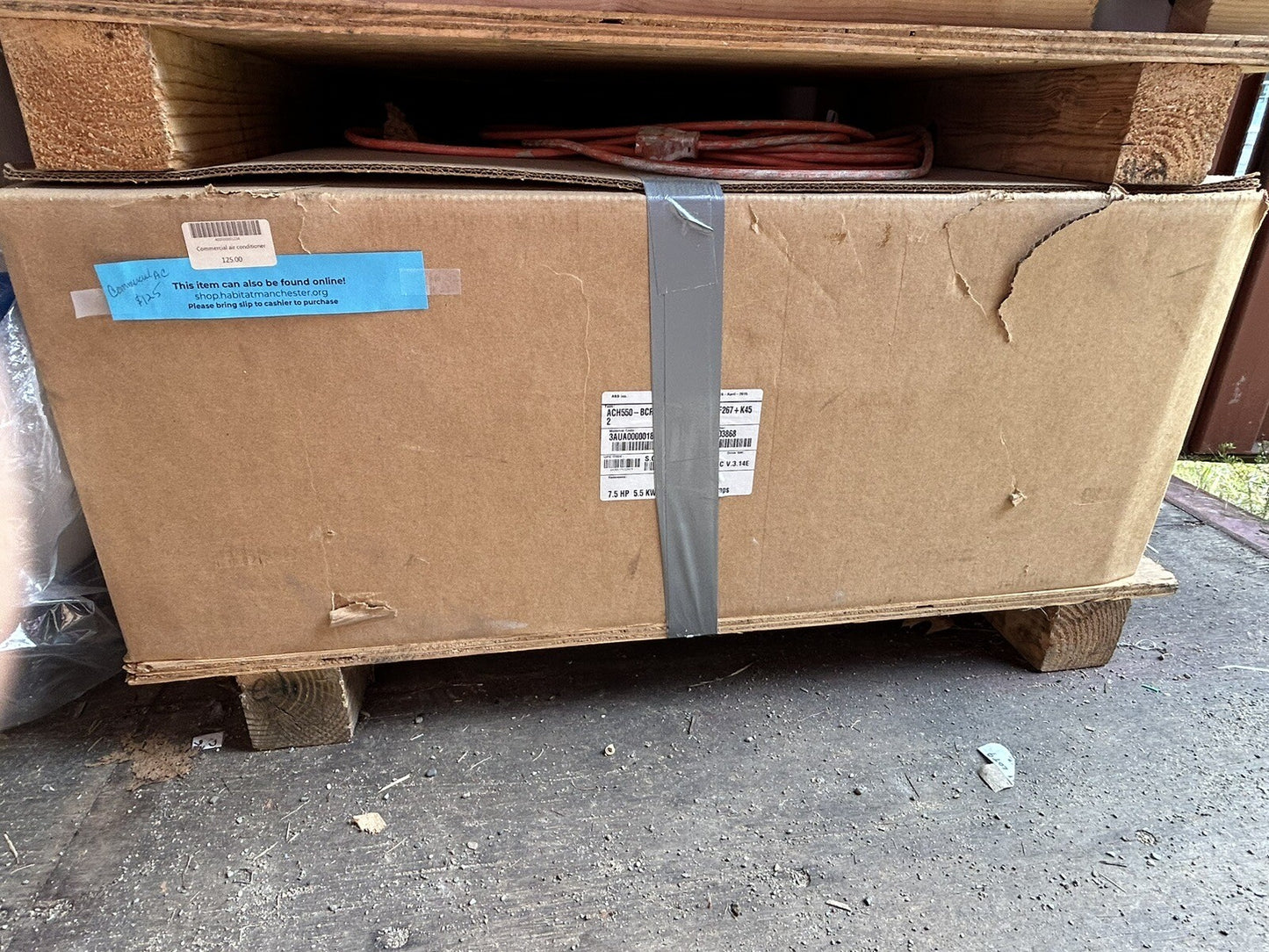 (USA SELLER) ABB ACH550-BCR-012A-4 / ACH550-BCR-012A-4+B055+F267+K452 AC DRIVE