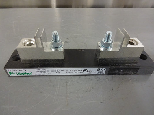 LITTELFUSE LFT602001CS / 600V 200A USES CLASS T FUSES / NEW